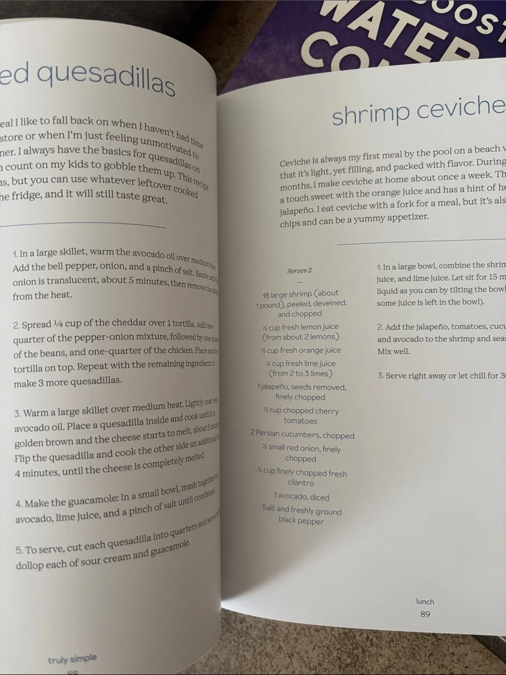 Truly Simple by Kristin Cavallari Hard Cover Cookbook